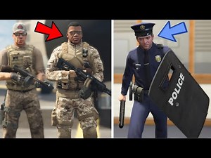 How to Join The Army, Police, SWAT & FIB in GTA 5!