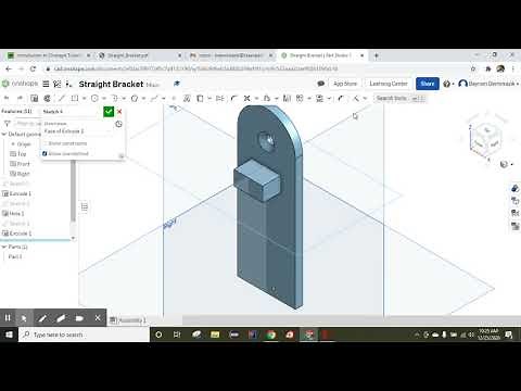 On Shape Practices - Lesson 9 - Straight Bracket