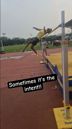 High Jump fosbury flop technique! #highjumptechnique
