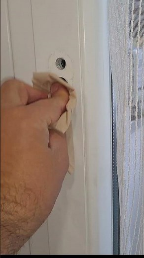 Balcony handle overtightened? Replace and repair