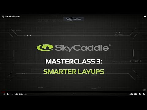 SkyCaddie Masterclass 3 - Smarter Layups