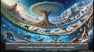 Orthochromatic dye in biology