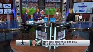 63K views · 210 reactions | How long should the Eagles play Nick Foles in Week 17? The NFL Game Day Morning table is in agreement: "He needs to play the entire game." | NFL Network | Facebook