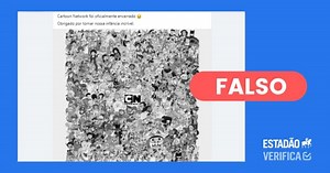 Ã falso que Cartoon Network tenha sido encerrado