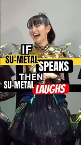 5 Times SU-METAL made SU-METAL LAUGH #babymetal #sumetal #shorts #music #metal