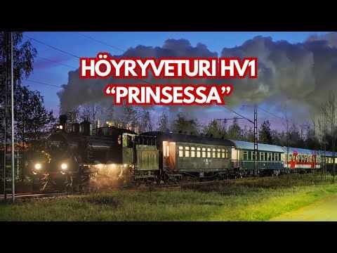 Höyryjunia liikkeellä pääradalla ja Nurmeksen radalla | Maailman rautatiet 200 vuotta
