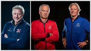 "2 of the greatest who ever played the game" - Boris Becker delighted by John McEnroe and Bjorn Borg reigniting their rivalry in American's series McEnroe's Places