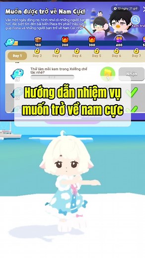Hướng Dẫn Làm Nhiệm Vụ Chim Cánh Cụt Trong Play Together