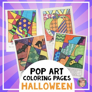 Halloween Activities—Interactive Coloring Pages: Bats, Spiders, Ghosts & More!