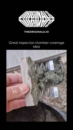 2026 on Instagram: "The post showcases a video of workers installing a removable tile over an inspection chamber in a bathroom floor, using spring-loaded clips for access while blending seamlessly with surrounding tiles, garnering over 7 million views for its aesthetic appeal. Author @Arcfunmi , an architecture and construction enthusiast with 189,000 followers, highlights craftsmanship, but replies reveal practical drawbacks like potential odors, rat entry, and clip corrosion, mirroring concern