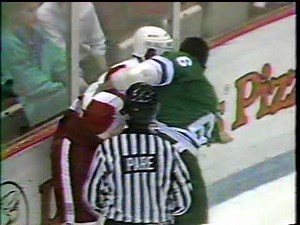 Joey Kocur vs Adam Burt