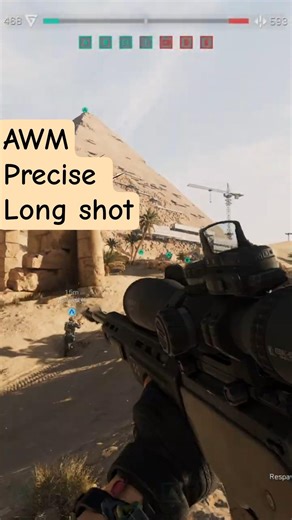 AWM sniper avenge | Delta Force monument