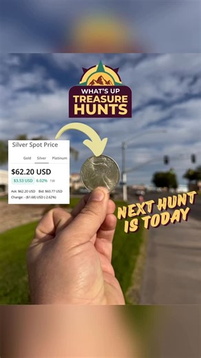 What’s Up Yuma on Instagram: "Yuma, the next What’s Up Treasure Hunt is afternoon/evening and we are hitting the streets with this one. (Read entire caption) Another clue is coming later today, so make sure your notifications are ON 🔔 Huge thank you to Honest Abe Coins for backing the hunt and putting real treasure into the community! 💯 👉🏼 The final clue and exact hiding spot will be on @calljusticejoe stories, so make sure you follow him!🕵️ If you’ve read to the end, we are also giving awa