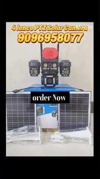 4 Lene PTZ 4G Solar Camera 📸 #solarcamera