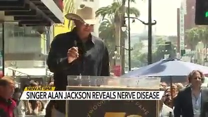 Alan Jackson reveals degenerative illness that's affected his performing