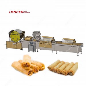 [Hot Item] High Capacity Automatic Popiah Lumpia Machine Spring Roll Production Line