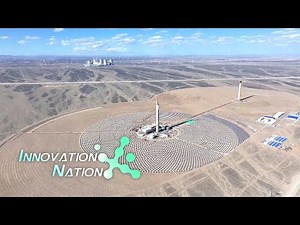World's first 'dual-tower solo generator' solar thermal storage power station in commissioning phase