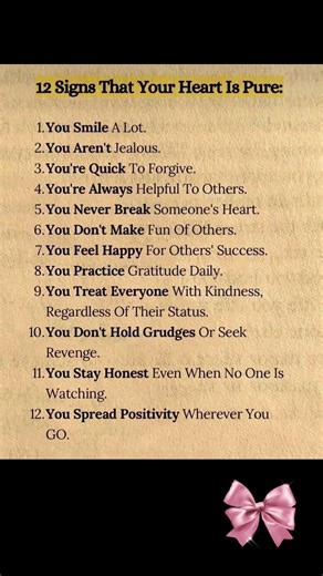 12 Signs You Have a Pure Heart | Kindness, Gratitude & Inner Peace Psychology