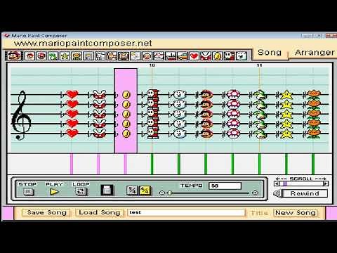 Mario Paint Composer: all