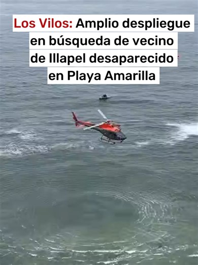 Búsqueda de Danilo Isami Payante: Accidente en Playa Amarilla