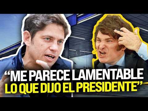 Kicillof CROSSED Milei on Infobae after the YPF ruling: “He sided with the vulture funds”
