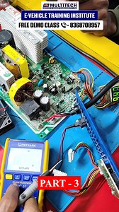 Charger ke PCB Board me LED Problem PART - 3 – EV Repairing Course E-Vehicle Charger me LED indicator ka important role hota hai—ye charging status, fault aur power situation ko show karta hai. Hamare EV Repairing Course me students ko practically sikhaya jata hai ki PCB board me LED problem ko kaise find aur fix kiya jata hai. LED Problem Kaise Identify Karte Hain? 🔹 LED glow nahi kar rahi 🔹 Charging status wrong show ho raha hai 🔹 LED blink kar rahi hai (fault signal) 🔹 LED low brightness 