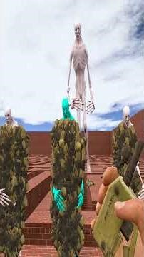 Trapped in a Brick Maze With SCP-096 Closing In Big maze #SCP096 #Gmod #GarrysMod