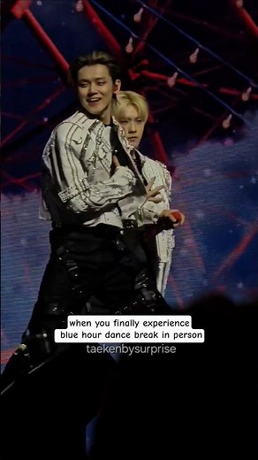 txt blue hour dance break in san jose ~ my first time experiencing in person