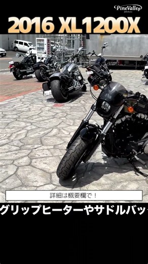 パインバレー新着在庫車両【XL1200X】2016年フォーティーエイト
