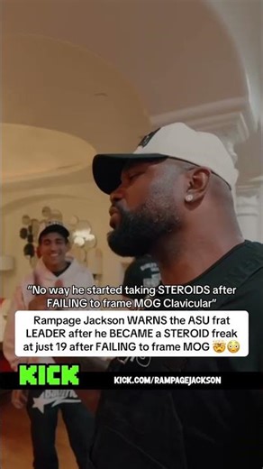 Rampage Jackson warns the ASU frat leader after finding THIS out #rampagejackson #ufc