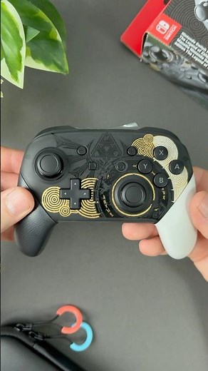 Unboxing Zelda: Tears of the Kingdom Nintendo Switch Pro Controller #zeldatearsofthekingdom