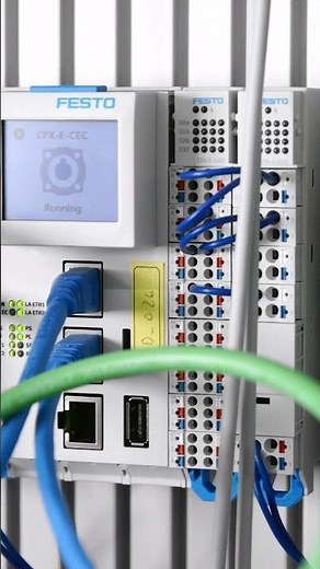 CPX-E: Controle de Movimento com Precisão e Eficiência! #automacao #eletrica #automacaoindustrial