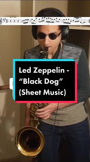 Black Dog by LZ on Bari | Saxophonist Performance