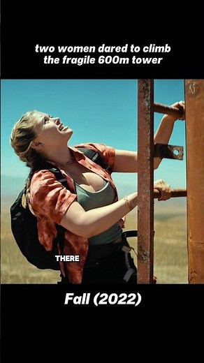 Two women dared to climb the fragile 600m tower #fall