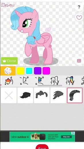 Making my own Mlp character! #picrew