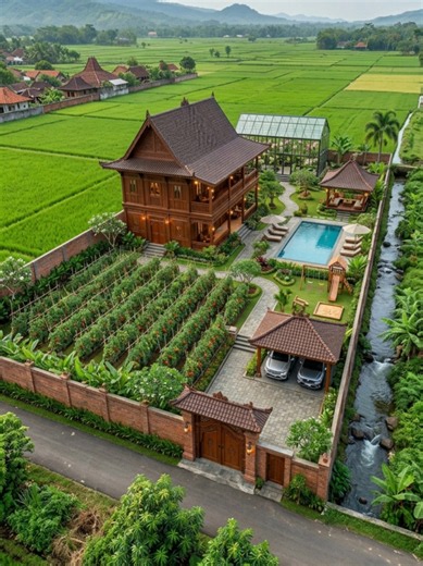 From Empty Land to a Stunning Timber Dream Home! Watch the Amazing Construction Transformation #timelapse #fyp #dreamhome #luxuryhome #construction