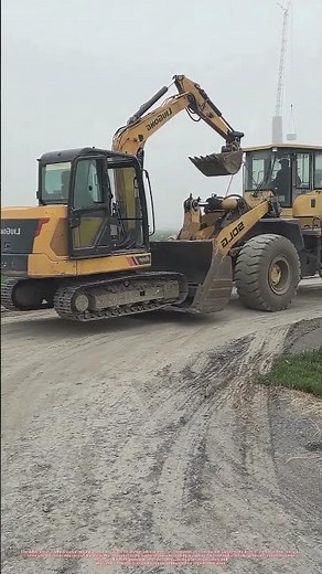 How to Do a Short-Distance Mini Excavator Transfer on the Job Site With a Wheel Loader