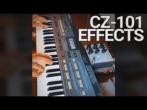 Casio CZ-101 with Shallow Water, Tube Tape Echo and CXM 1978