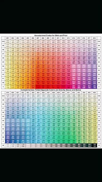 Cute Hex Colour Codes for Your Projects