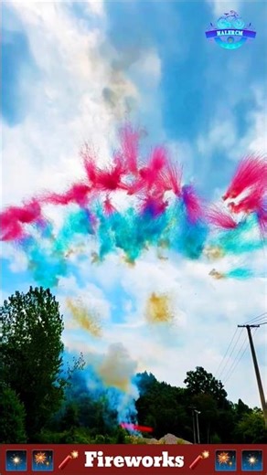 Fireworks Show 🎆 Atosh Baji 🎇 Patakha 🧨 #fireworks #halercm #viral #boom