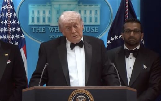 'It's a dangerous profession': Trump speaks after shots fired at the White House Correspondents' Dinner