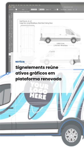 InfoSign on Instagram: "O Signelements relançou sua plataforma com novo layout e biblioteca ampliada de ativos gráficos para sinalização, wraps e branding visual. A proposta é centralizar templates, mockups, fontes e efeitos em um único ambiente. Leia mais no infosign.net.br #comunicacaovisual #designgrafico #sinalizacao #wraps #ativosgraficos #signmaking"