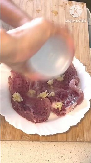 How to marinate pork chop tender and tasty? #howto #satisfying #shorts