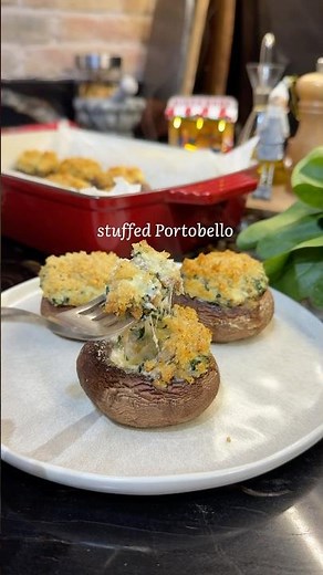 The Best Stuffed Portobello Mushrooms Recipe!