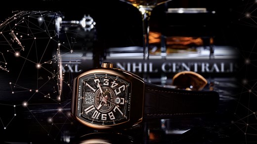 World’s first functional bitcoin watch - Franck Muller