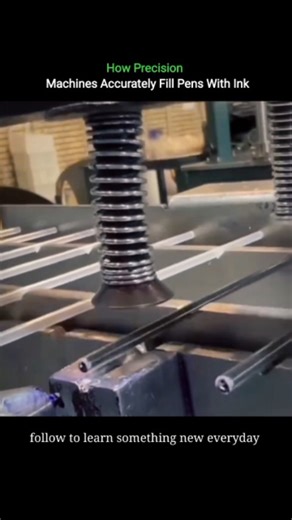 Ai Ayush on Instagram: "Ink filling may look simple—but in modern pen manufacturing, it’s a precision-driven process. Advanced automated machines inject an exact, measured amount of ink into every pen to guarantee smooth, consistent writing. These systems regulate ink flow with extreme accuracy, remove air bubbles, and seal the reservoir to prevent leaks. Before a pen ever reaches your hand, it passes through multiple quality checks—ensuring durability, reliability, and uniform performance every