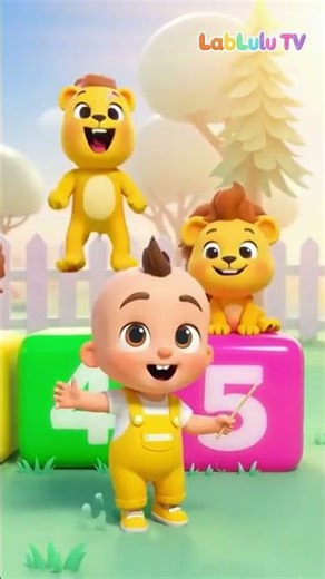 Sing Along Numbers 1-5 | Baby Block Play #shorts #kidssongs #counting