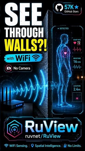 This project makes WiFi act like invisible radar.
