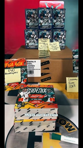 2025 Phoenix Mega Box Color-Blast Chase: NFL Card Break