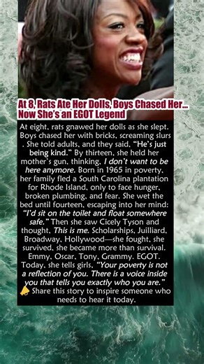 At 8, Rats Ate Her Dolls, Boys Chased Her… Now She’s an EGOT Legend